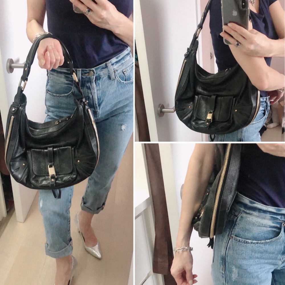 Black Marc Jacobs Bag with gold detail